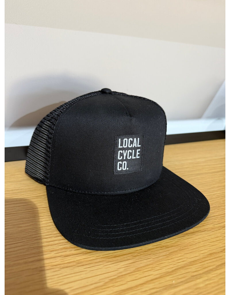 Local Cycle Co Local Cycle Co Logo Trucker Black