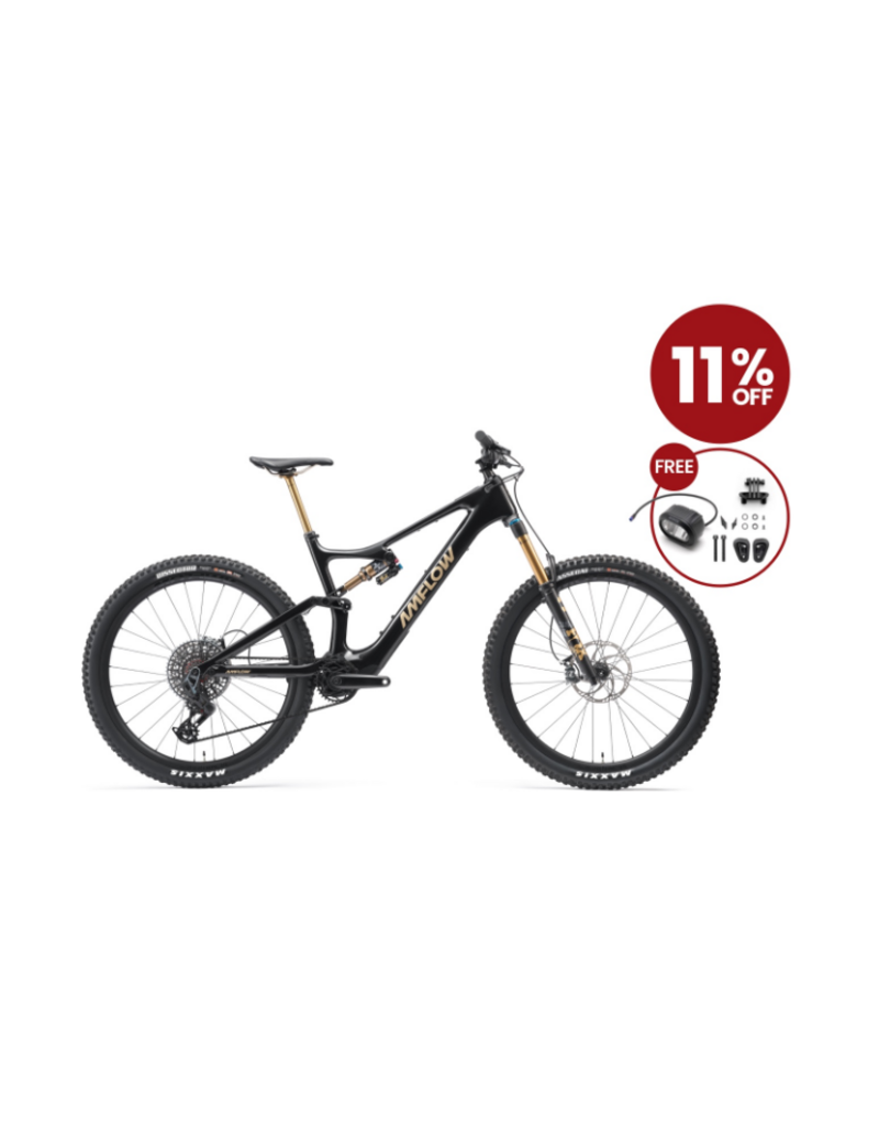 Amflow Amflow PL Carbon Pro (600Wh) Black/Gold Medium