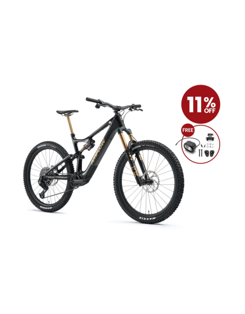 Amflow Amflow PL Carbon Pro (600Wh) Black/Gold Medium
