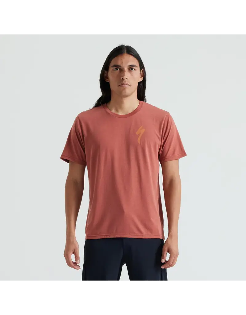 Specialized Specialized Tech Tee S-Logo Terracotta