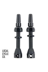 Local Cycle Co LCC Tubeless Valve Set Black