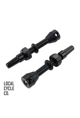 Local Cycle Co LCC Tubeless Valve Set Black