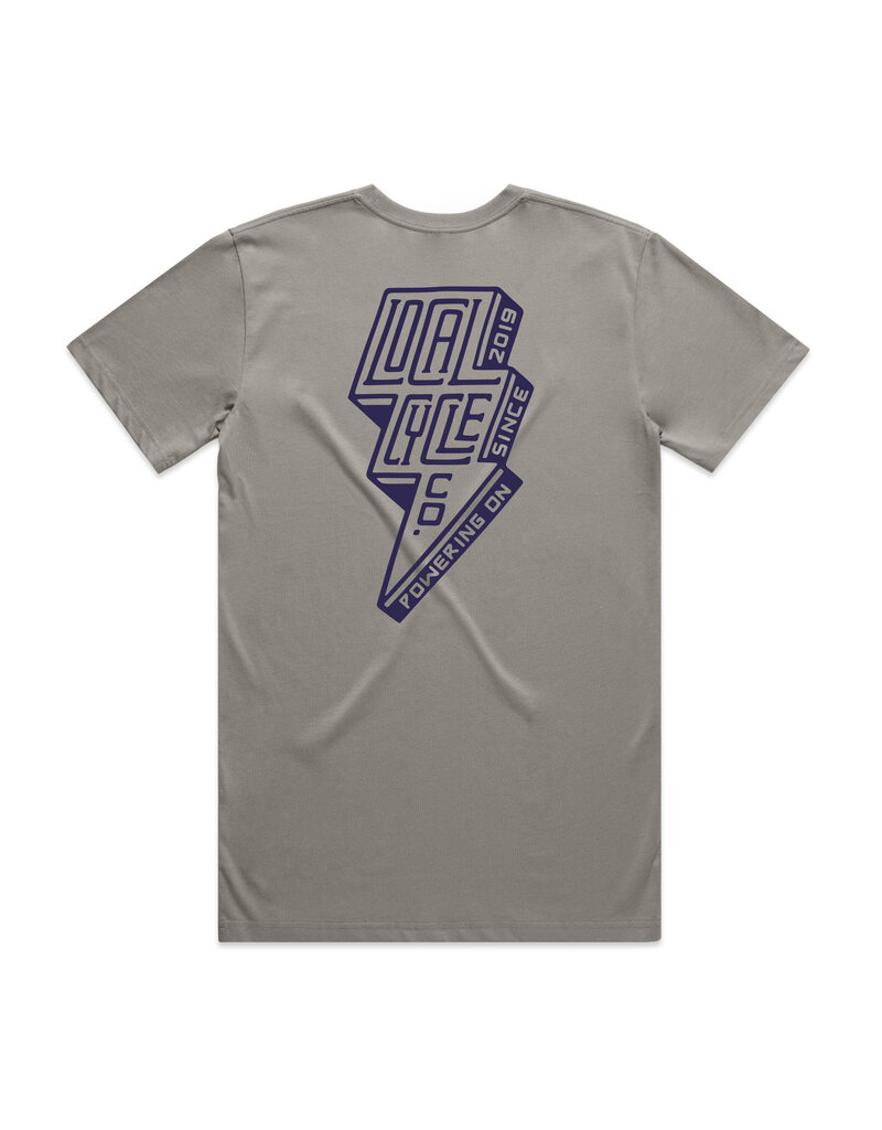 Local Cycle Co LCC 7th B'day Tee Taupe