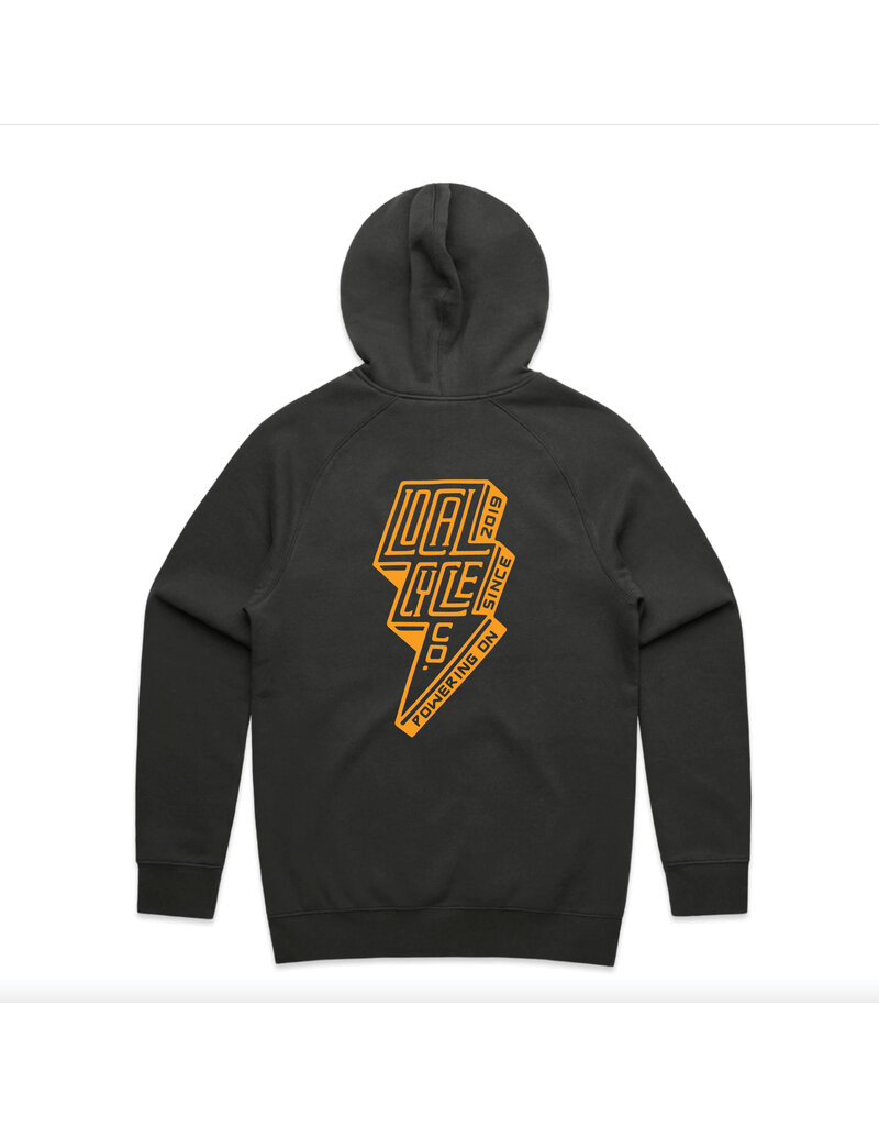 Local Cycle Co LCC 7th B'day Hoodie Washed Black