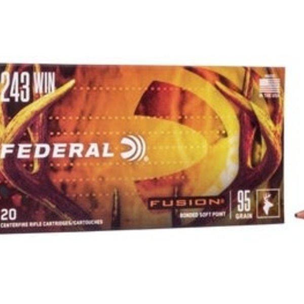 FEDERAL 243 Win 95gr Fusion SP 20ct