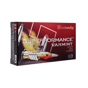 HORNADY 204 RUGER 32gr V-MAX SUPER VARMINT 20ct
