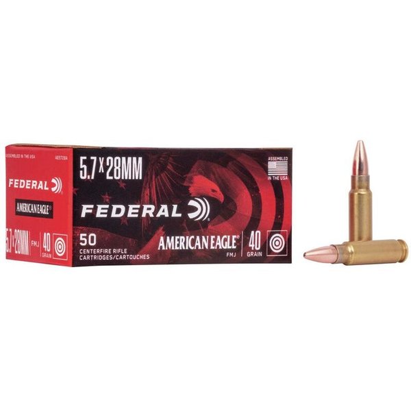FEDERAL 5.7x28mm 40gr FMJ 50ct