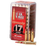 HORNADY 17 HMR 17gr V-MAX Varmint Express 50ct