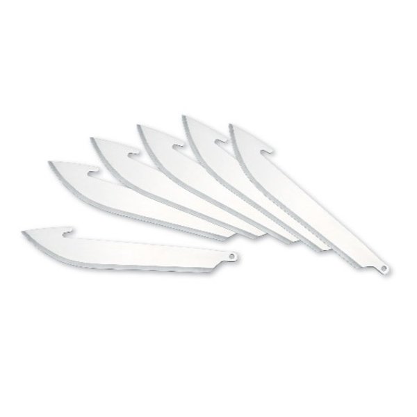 OUTDOOR EDGE 3.0" RazorSafe Sytem Drop Point Replacement Blades 6pk