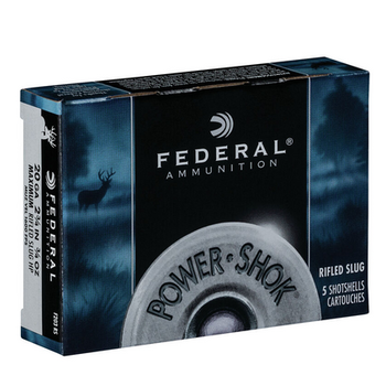 FEDERAL 20ga 2-3/4" SLUG