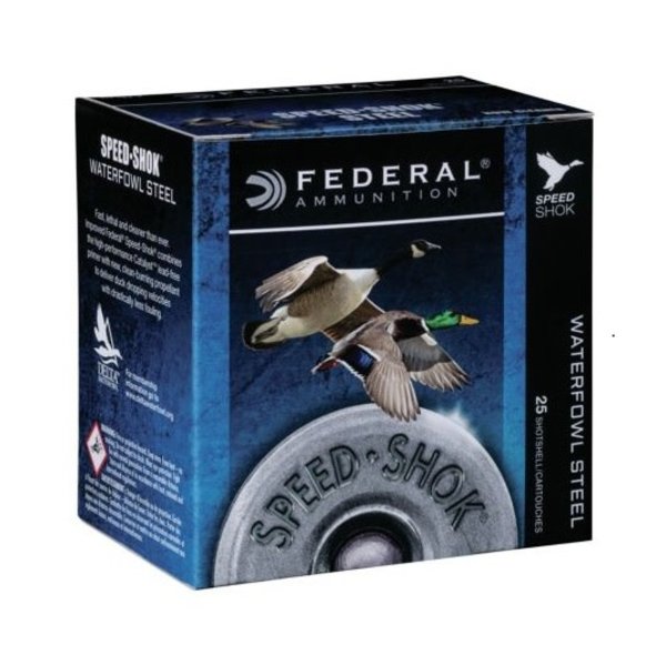 FEDERAL 12ga 3-1/2" 1-3/8oz #3 SHOT SPEED SHOK 25ct