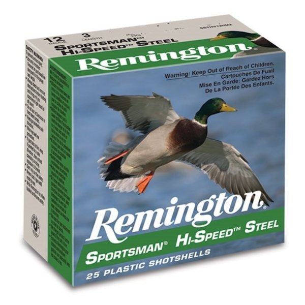 REMINGTON 12ga 3" 1-1/8oz BB Sportsman Hi-Speed SS 25ct