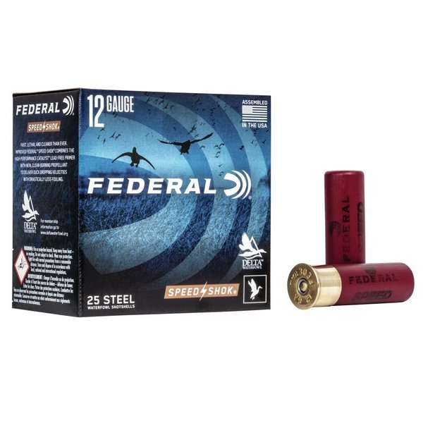 FEDERAL 12ga 2-3/4" 1-1/8oz SS #3 SHOT 25ct