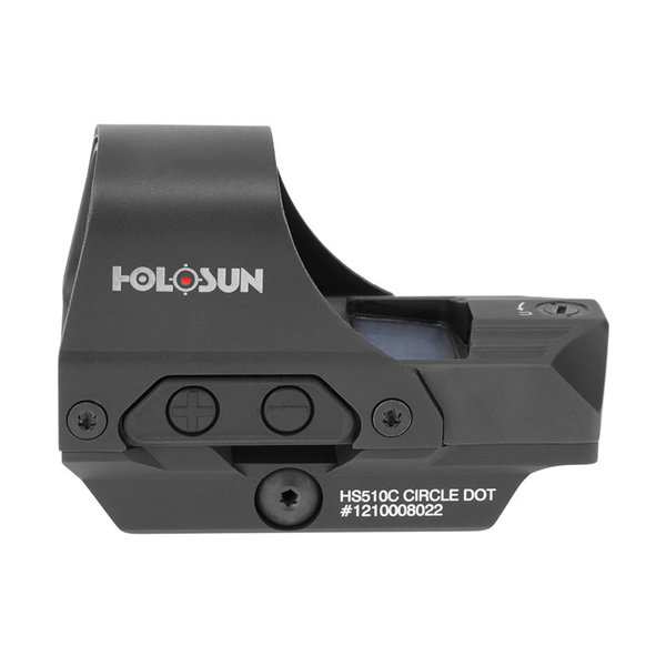 HOLOSUN SOLAR OPEN FRAME CIRCLE RED DOT W QD MOUNT