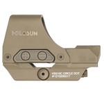 HOLOSUN OPEN REFLEX SIGHT 2 MOA FDE RED RETICLE