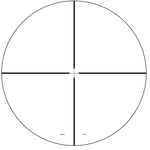 NIGHTFORCE  SHV 3-10x42mm .250 MOA Centre Illum Forceplex C611