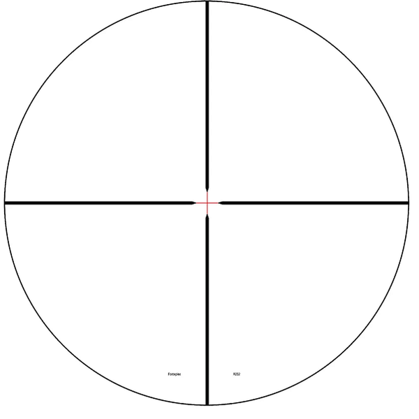 NIGHTFORCE  SHV 3-10x42mm .250 MOA Centre Illum Forceplex C611