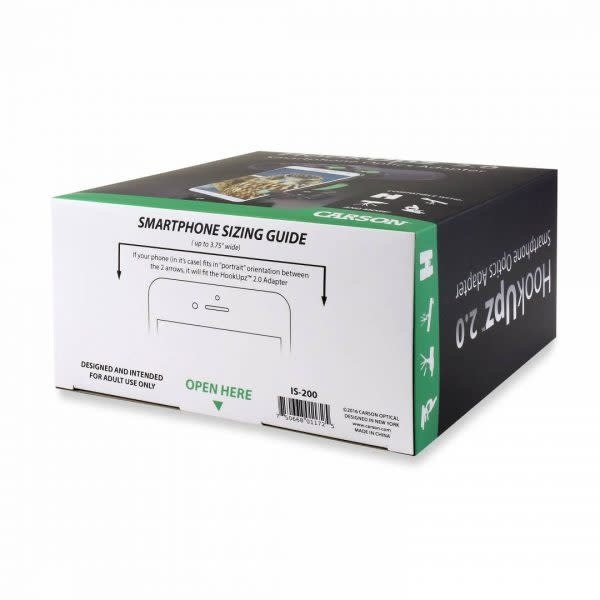 CARSON HOOKUPZ 2.0 IS-200 Smartphone Optic Adapter