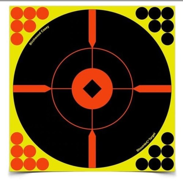 BIRCHWOOD CASEY Shoot-N-C 8" Bull's-Eye BMW 50 pk