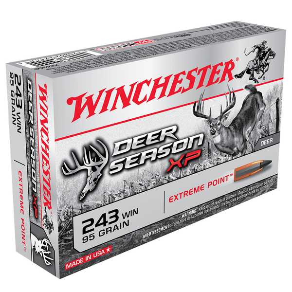 WINCHESTER 243 Win 95gr Deer Season XP 20ct