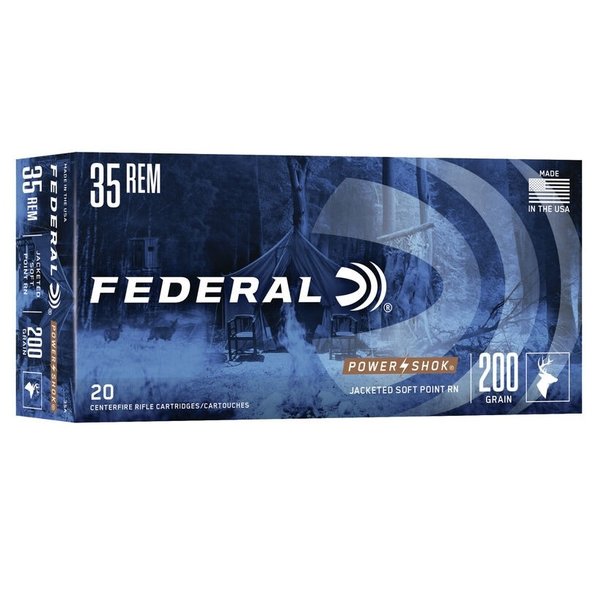FEDERAL 35 REM 200gr JSP POWER SHOK 20ct