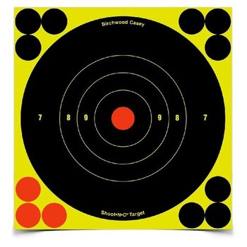 BIRCHWOOD CASEY SHOOT-N-C 8" BULL'S-EYE 30 PACK