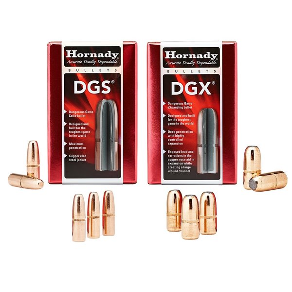 HORNADY BULLETS DANGEROUS GAME 50ct