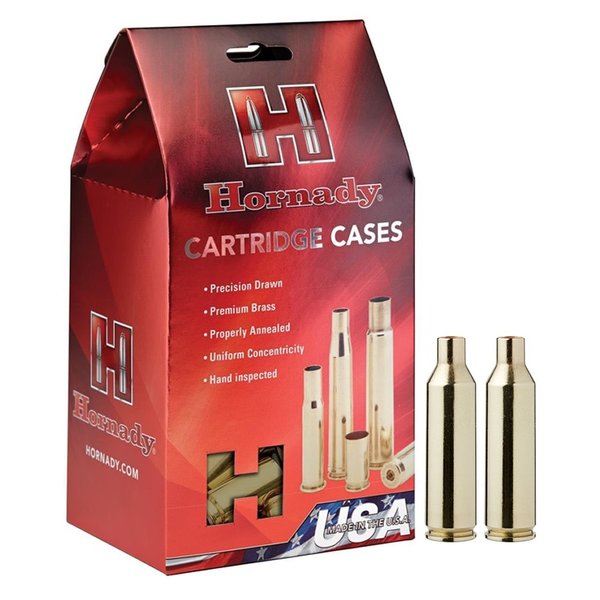 HORNADY UNPRIMED RIFLE CARTRIDGE CASES 50ct