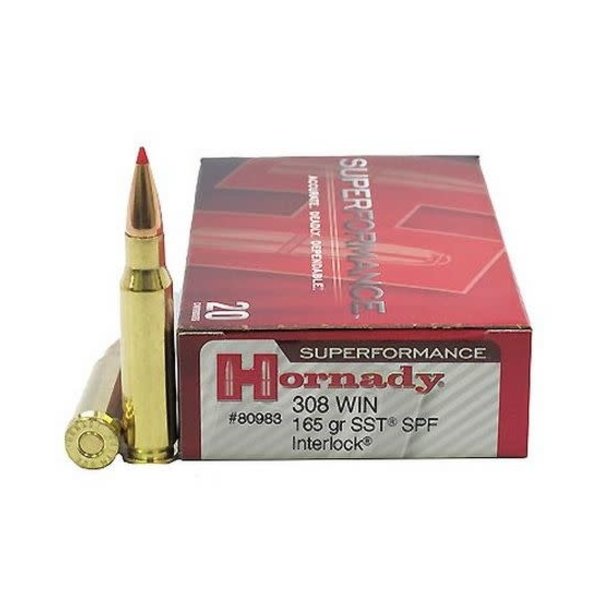 HORNADY 308 Win 165gr SST 20ct