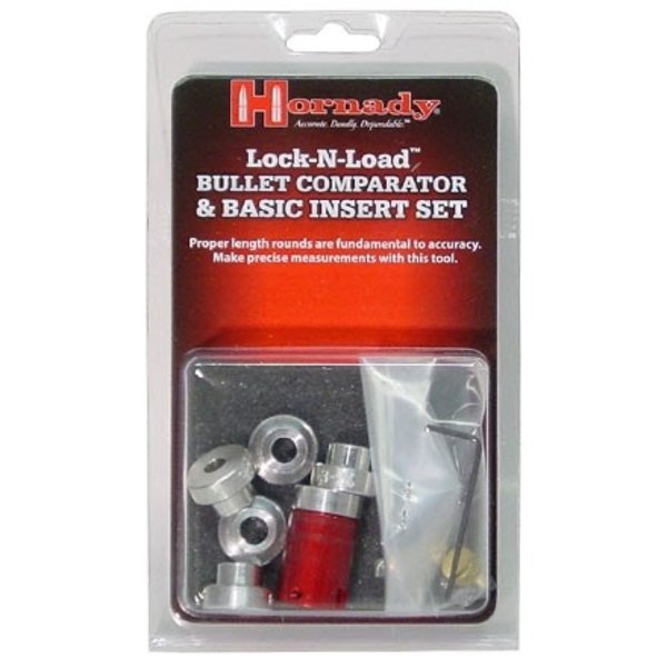 HORNADY LOCK-N-LOAD BULLET COMPARATOR BODY W/6 INSERTS