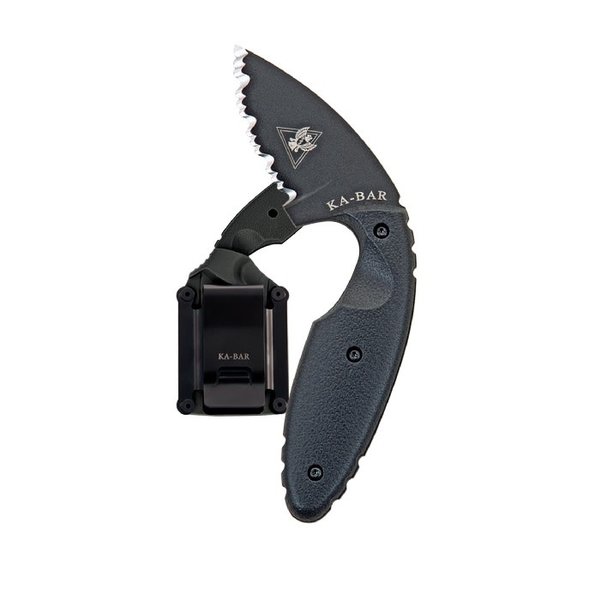 KA-BAR Original TDI Serrated w/Kydex Sheath