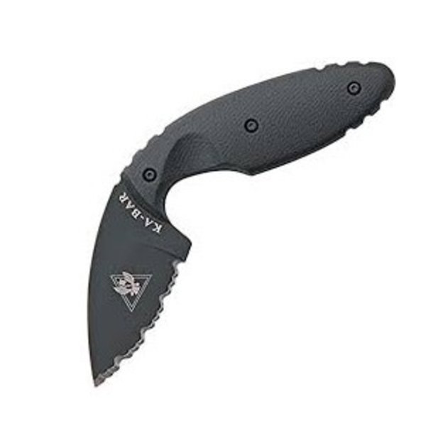 KA-BAR Original TDI Serrated w/Kydex Sheath