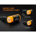 FENIX Battery 700mAh Micro USB Rechargable 16340