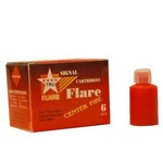 TRU FLARE CENTRE FIRE FLARES RED 6CT