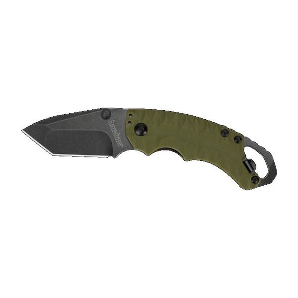 KERSHAW SHUFFLE II OLIVE BLACKWASH