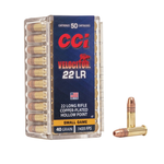 CCI 22 LR 40gr VELOCITOR COPPER-PLATED HP 50ct
