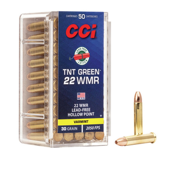 CCI 22 WMR 30gr TNT Green HP 50ct — Bartons Big Country
