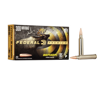 FEDERAL 300 Win Mag 185gr Berger Hybrid Hunter 20ct — Bartons Big Country