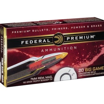 FEDERAL 7mm 160gr Premium Vital-Shok 20ct