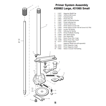 DILLON PRECISION SINGLE XL 650 PRIMER MAG LARGE