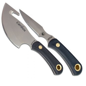 KNIVES OF ALASKA Caribou/Cub Bear Combo Suregrip Black