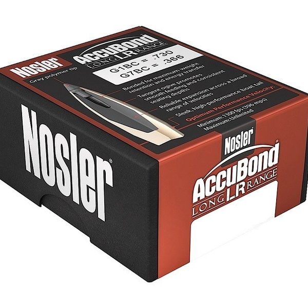 NOSLER BULLETS Accubond LR 100ct