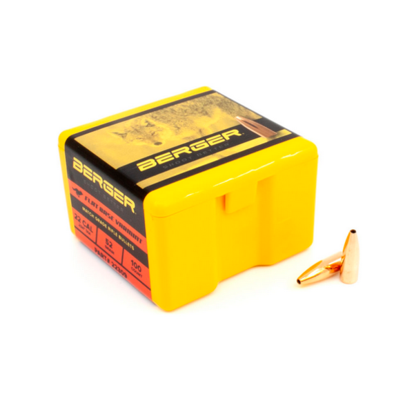 BERGER BULLETS VARMINT 100ct