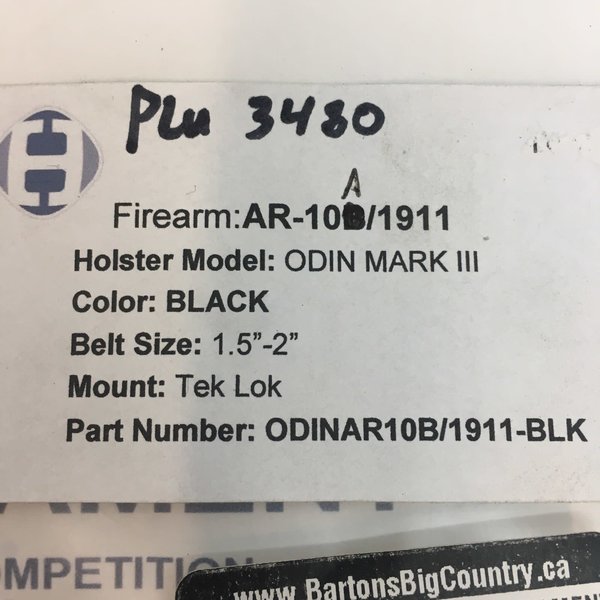 HAMMER ARMAMENT AR10/ 1911 ODIN MAG HOLDER TEK-LOK (BLK)