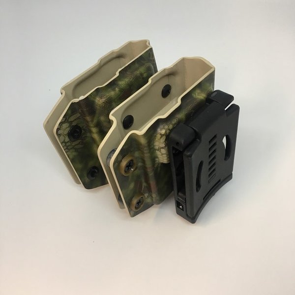 HAMMER ARMAMENT ODIN DOUBLE AR15 MAG HOLDER KRYPTEK MANDRAKE