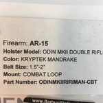 HAMMER ARMAMENT ODIN DOUBLE AR15 MAG HOLDER KRYPTEK MANDRAKE