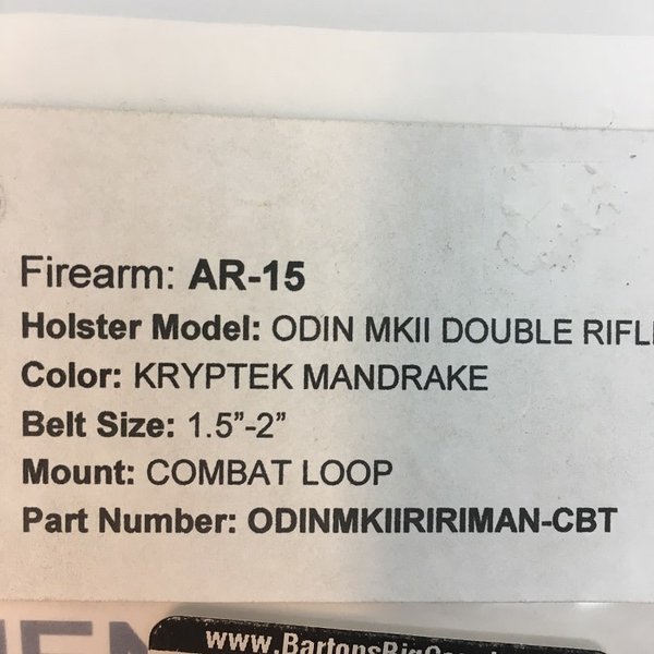 HAMMER ARMAMENT ODIN DOUBLE AR15 MAG HOLDER KRYPTEK MANDRAKE