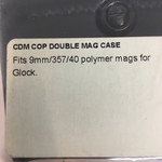 GALCO POUCH - DOUBLE MAG 9MM/ 40