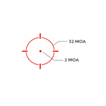 HOLOSUN HS507C-X2 RED DOT SOLAR OPEN FRAME CIRCLE X2 MINI