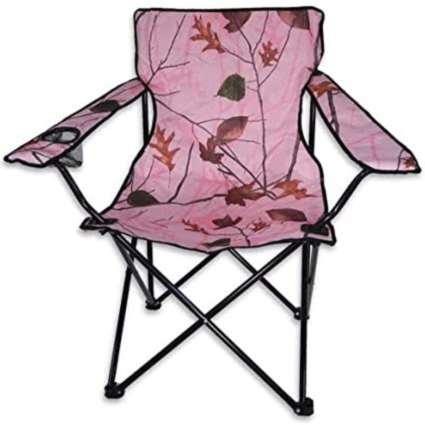 WORLD FAMOUS SPORTS Big Boy Camp Chair Pink Camo **Final Sale**